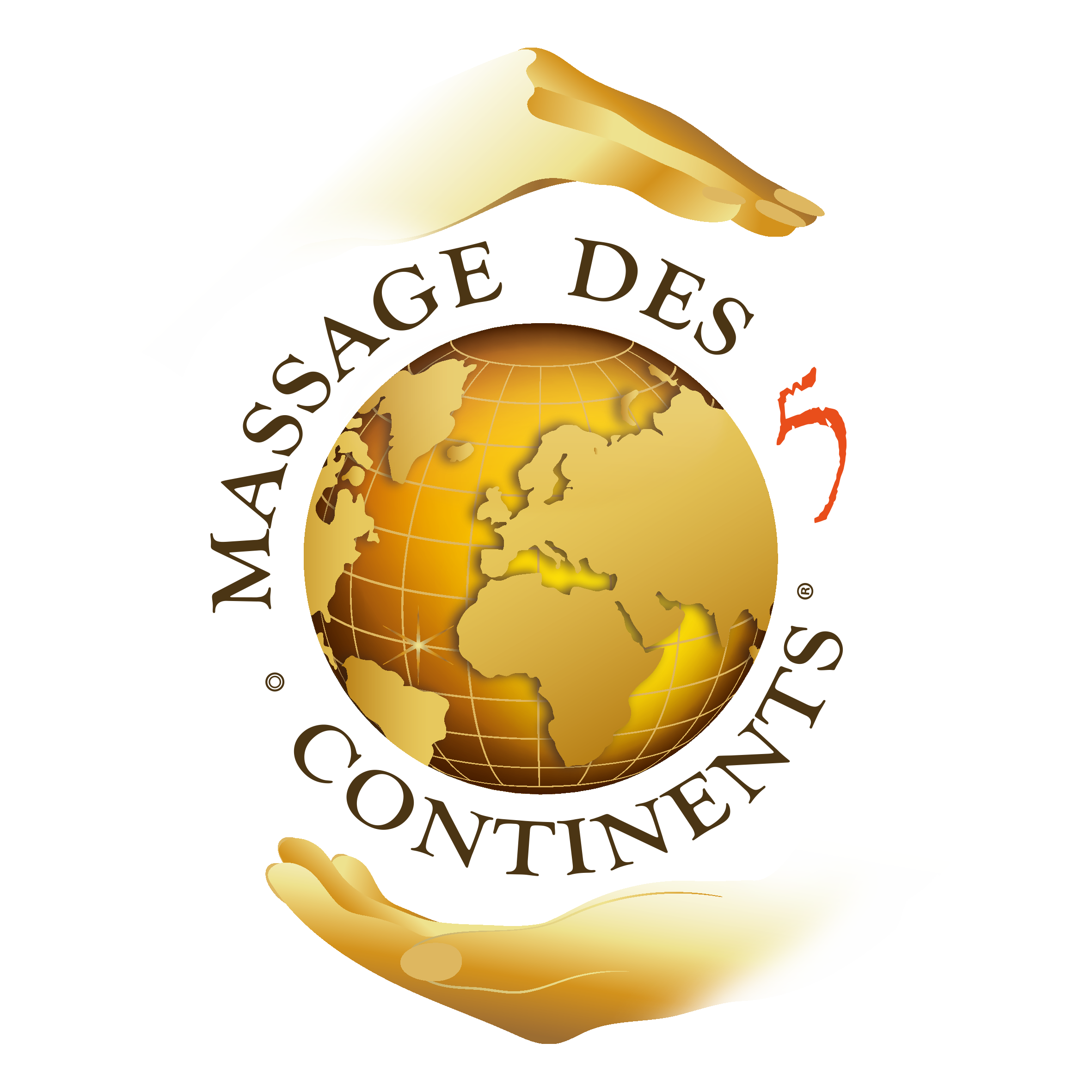 Logo de la Fédération du Massage des 5 Continents attestant de la certification